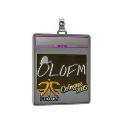 Sticker Slab | olofmeister (Foil) | Cologne 2015