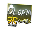 Sticker | olofmeister (Foil) | Cologne 2015
