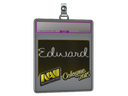 Sticker Slab | Edward (Foil) | Cologne 2015