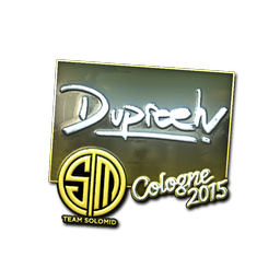 Sticker | dupreeh (Foil) | Cologne 2015