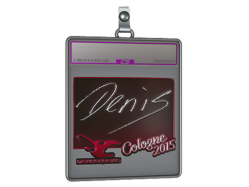 Sticker Slab | denis (Foil) | Cologne 2015