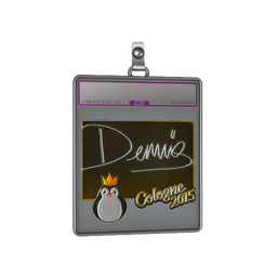 Sticker Slab | dennis (Foil) | Cologne 2015