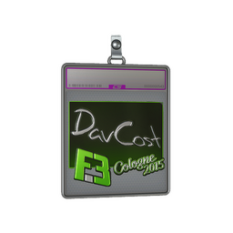 Sticker Slab | DavCost (Foil) | Cologne 2015