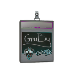 Sticker Slab | GruBy (Foil) | Cologne 2015