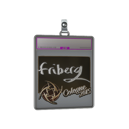 Sticker Slab | friberg (Foil) | Cologne 2015