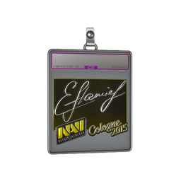 Sticker Slab | flamie (Foil) | Cologne 2015