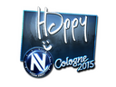 Sticker | Happy (Foil) | Cologne 2015