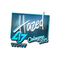 Sticker | hazed (Foil) | Cologne 2015