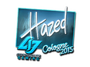 Sticker | hazed (Foil) | Cologne 2015