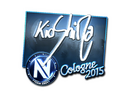 Sticker | kioShiMa (Foil) | Cologne 2015
