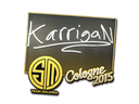 Sticker | karrigan | Cologne 2015