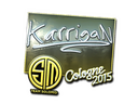 Sticker | karrigan (Foil) | Cologne 2015