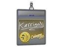 Sticker Slab | karrigan | Cologne 2015