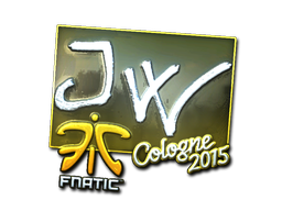Sticker | JW (Foil) | Cologne 2015