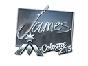 Sticker | James (Foil) | Cologne 2015