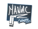 Sticker | Maniac | Cologne 2015
