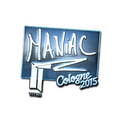 Sticker | Maniac (Foil) | Cologne 2015