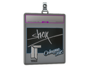 Sticker Slab | shox (Foil) | Cologne 2015
