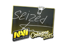 Sticker | seized | Cologne 2015