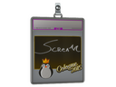 Sticker Slab | ScreaM (Foil) | Cologne 2015