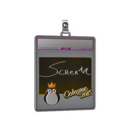 Sticker Slab | ScreaM (Foil) | Cologne 2015