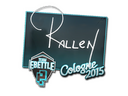 Sticker | rallen | Cologne 2015
