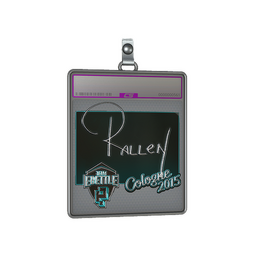 Sticker Slab | rallen (Foil) | Cologne 2015