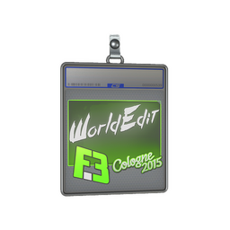 Sticker Slab | WorldEdit | Cologne 2015