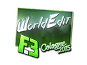 Sticker | WorldEdit (Foil) | Cologne 2015