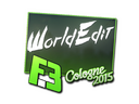 Sticker | WorldEdit | Cologne 2015
