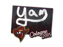 Sticker | yam | Cologne 2015