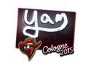 Sticker | yam (Foil) | Cologne 2015