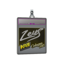 Sticker Slab | Zeus (Foil) | Cologne 2015