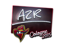Sticker | AZR (Foil) | Cologne 2015