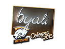 Sticker | byali (Foil) | Cologne 2015