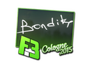 Sticker | bondik | Cologne 2015