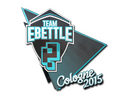 Sticker | Team eBettle | Cologne 2015