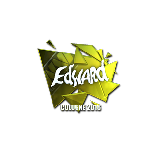 Sticker | Edward (Foil) | Cologne 2016
