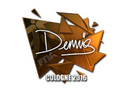 Sticker | dennis (Foil) | Cologne 2016