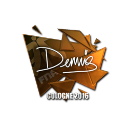 dennis (металлическая) | Кёльн-2016