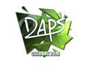 Sticker | daps (Foil) | Cologne 2016