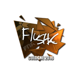 flusha (металлическая) | Кёльн-2016