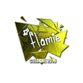Sticker | flamie (Foil) | Cologne 2016