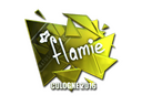 Sticker | flamie (Foil) | Cologne 2016