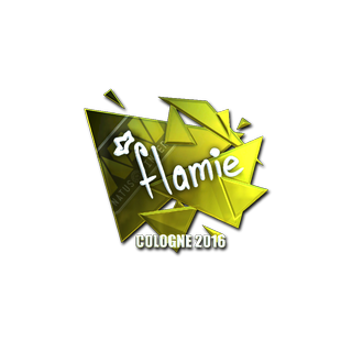 Sticker | flamie (Foil) | Cologne 2016