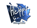 Sticker | Happy (Foil) | Cologne 2016