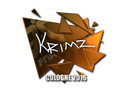 Sticker | KRIMZ (Foil) | Cologne 2016
