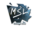 Sticker | MSL (Foil) | Cologne 2016