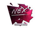 Sticker | nex (Foil) | Cologne 2016