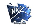 Sticker | NBK- (Foil) | Cologne 2016